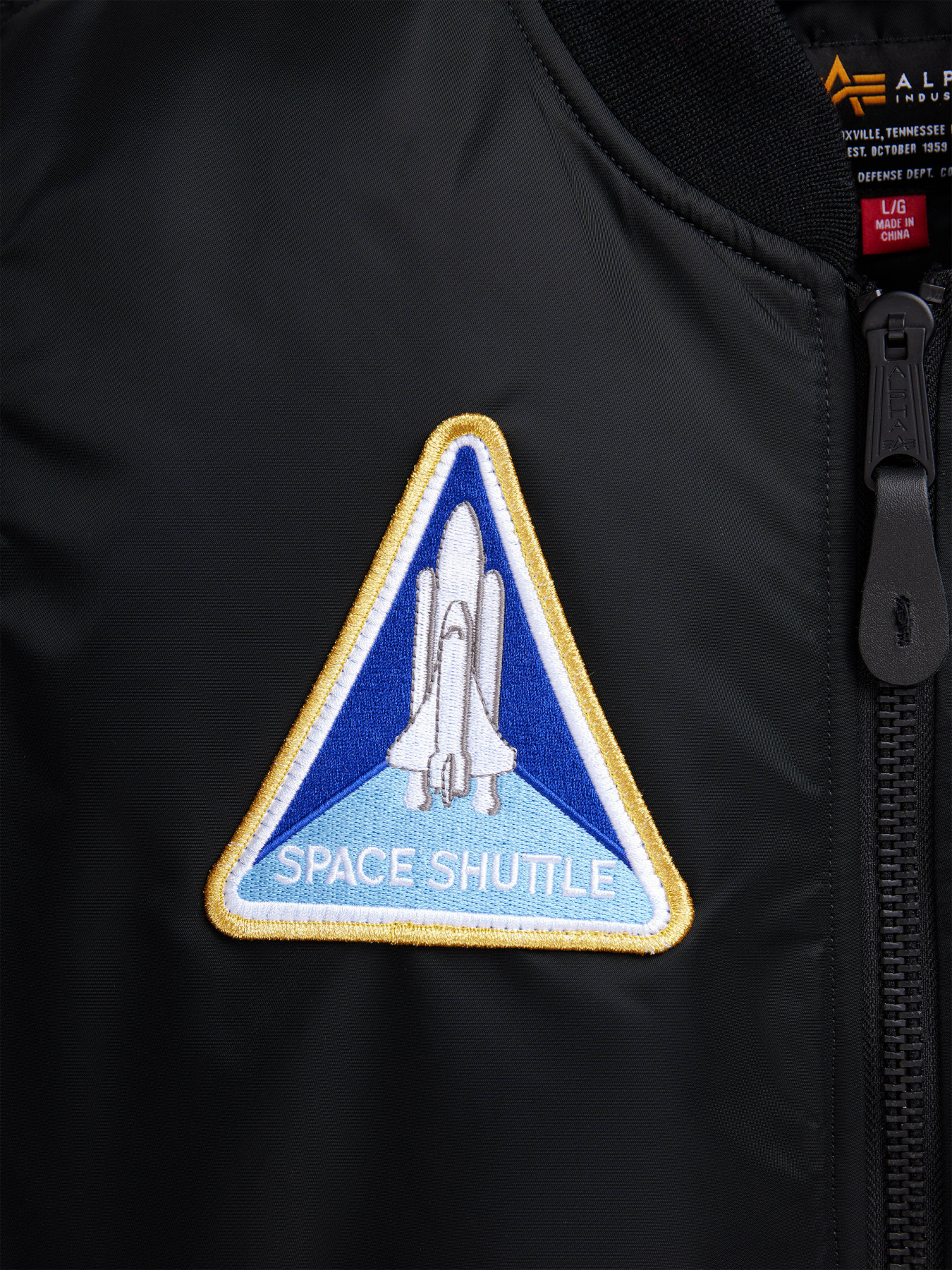 Бомбер Alpha Industries Nasa MA-1 модель MJN53500C1_001 Фото