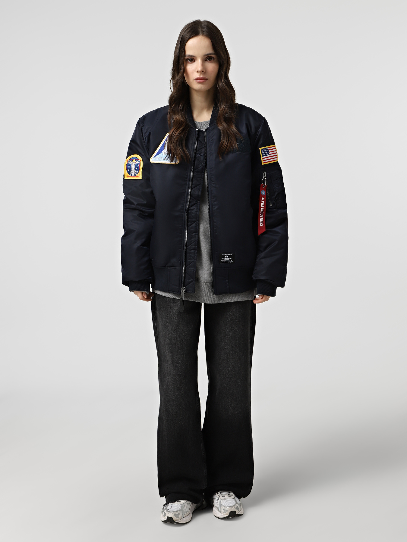 Бомбер Alpha Industries Nasa MA-1 модель MJN53500C1_410 Фото