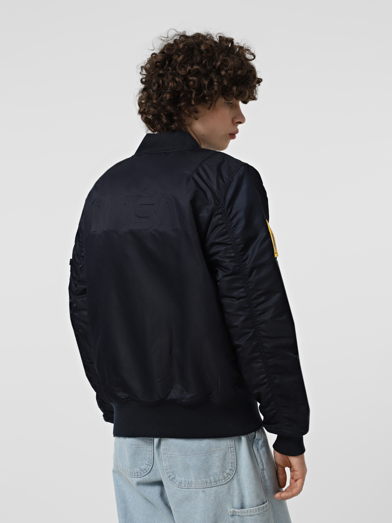 Бомбер Alpha Industries Nasa MA-1 модель MJN53500C1_410 Фото