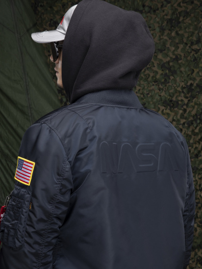 Бомбер Alpha Industries Nasa MA-1 модель MJN53500C1_410 — фото 4 - INTERTOP