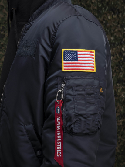 Бомбер Alpha Industries Nasa MA-1 модель MJN53500C1_410 — фото 5 - INTERTOP