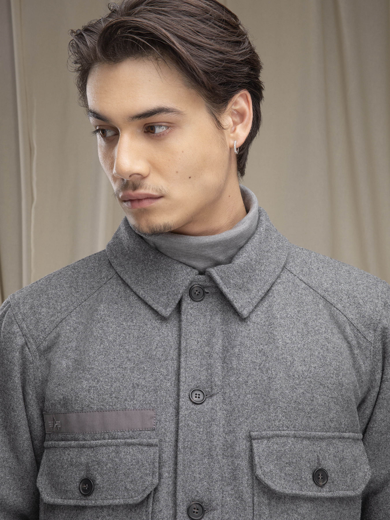 Демісезонна куртка Alpha Industries Wool Field Модель MJW53504C1_068 Фото