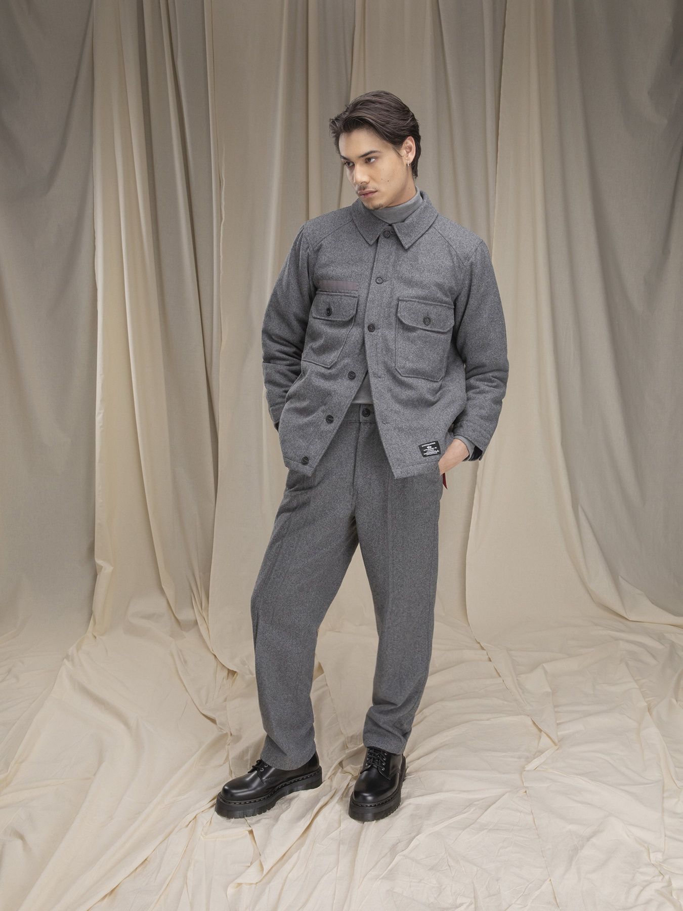 Демісезонна куртка Alpha Industries Wool Field Модель MJW53504C1_068 Фото