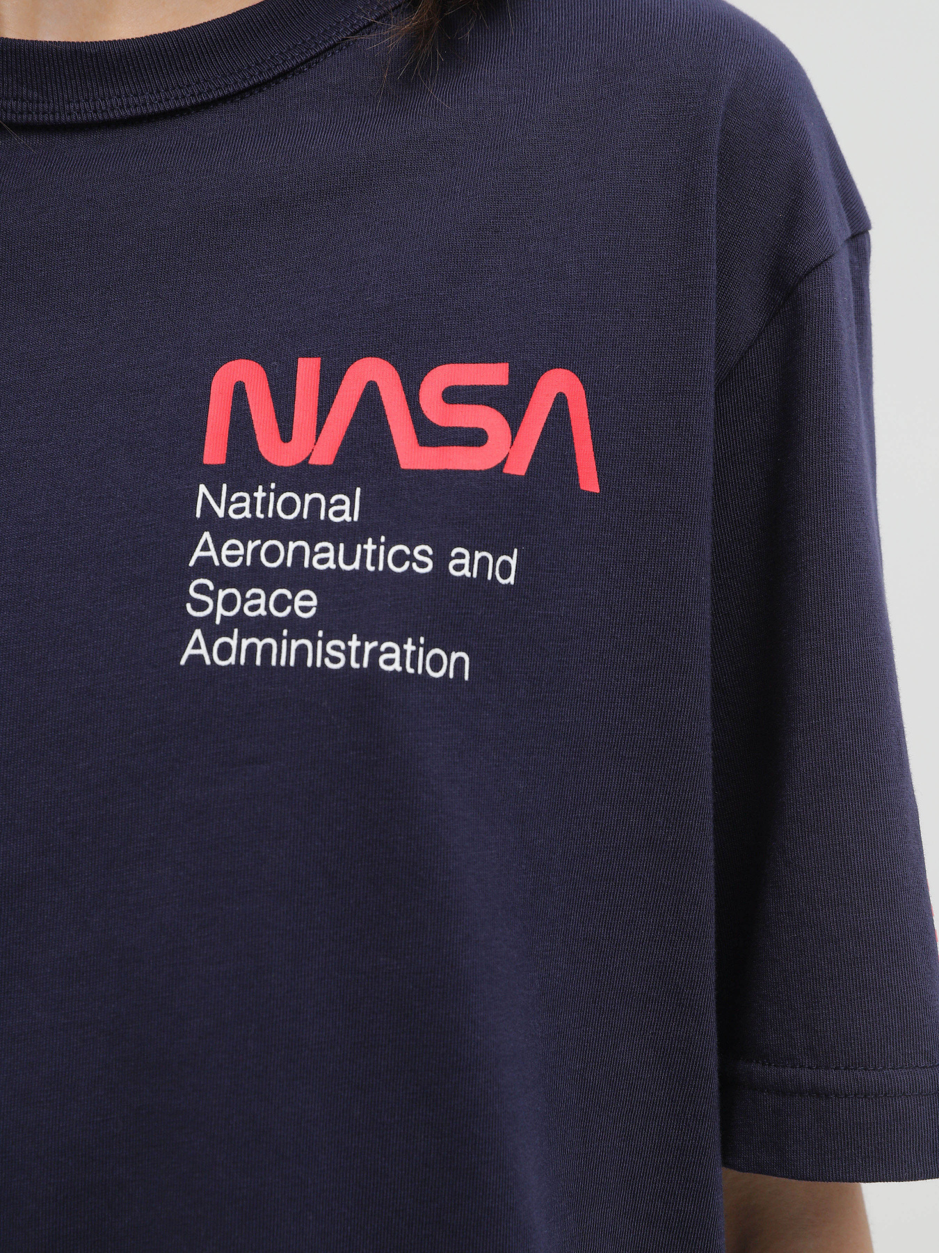 Футболка Alpha Industries NASA Worm Logo Gen II модель UTN53000PK_410 Фото