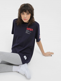 Футболка Alpha Industries NASA Worm Logo Gen II модель UTN53000PK_410 Фото