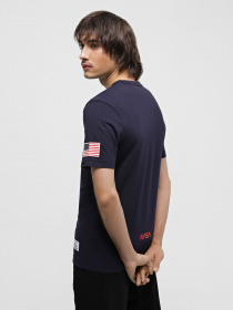 Футболка Alpha Industries NASA Worm Logo Gen II модель UTN53000PK_410 Фото