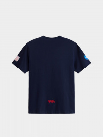 Футболка Alpha Industries NASA Worm Logo Gen II модель UTN53000PK_410 Футболка Alpha Industries NASA Worm Logo Gen II модель UTN53000PK_410 Фото