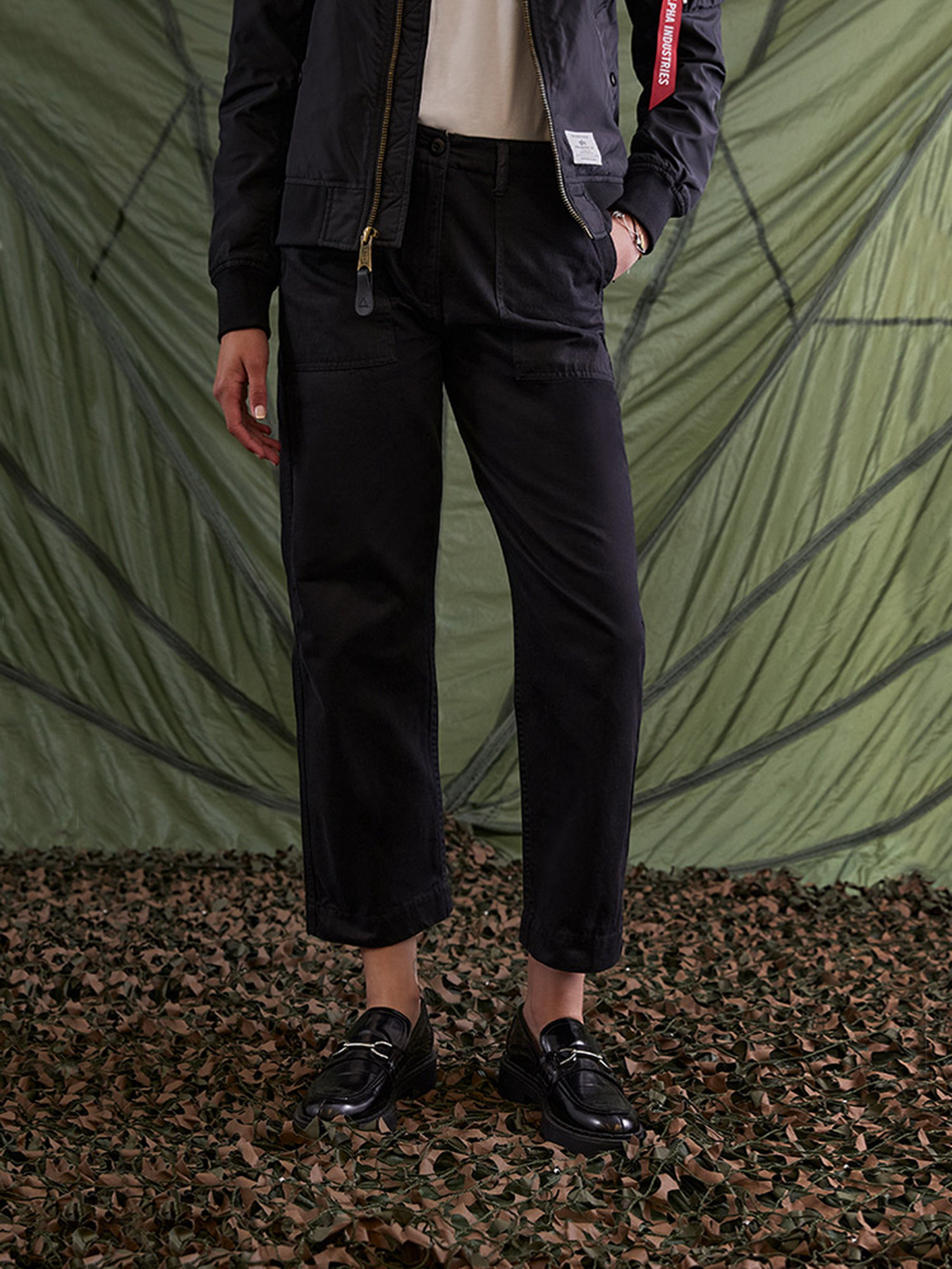 Брюки повседневные Alpha Industries Fatigue Mod модель WBF53501CO_001 Фото