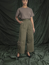 Зелений - Карго Alpha Industries Wide Leg W