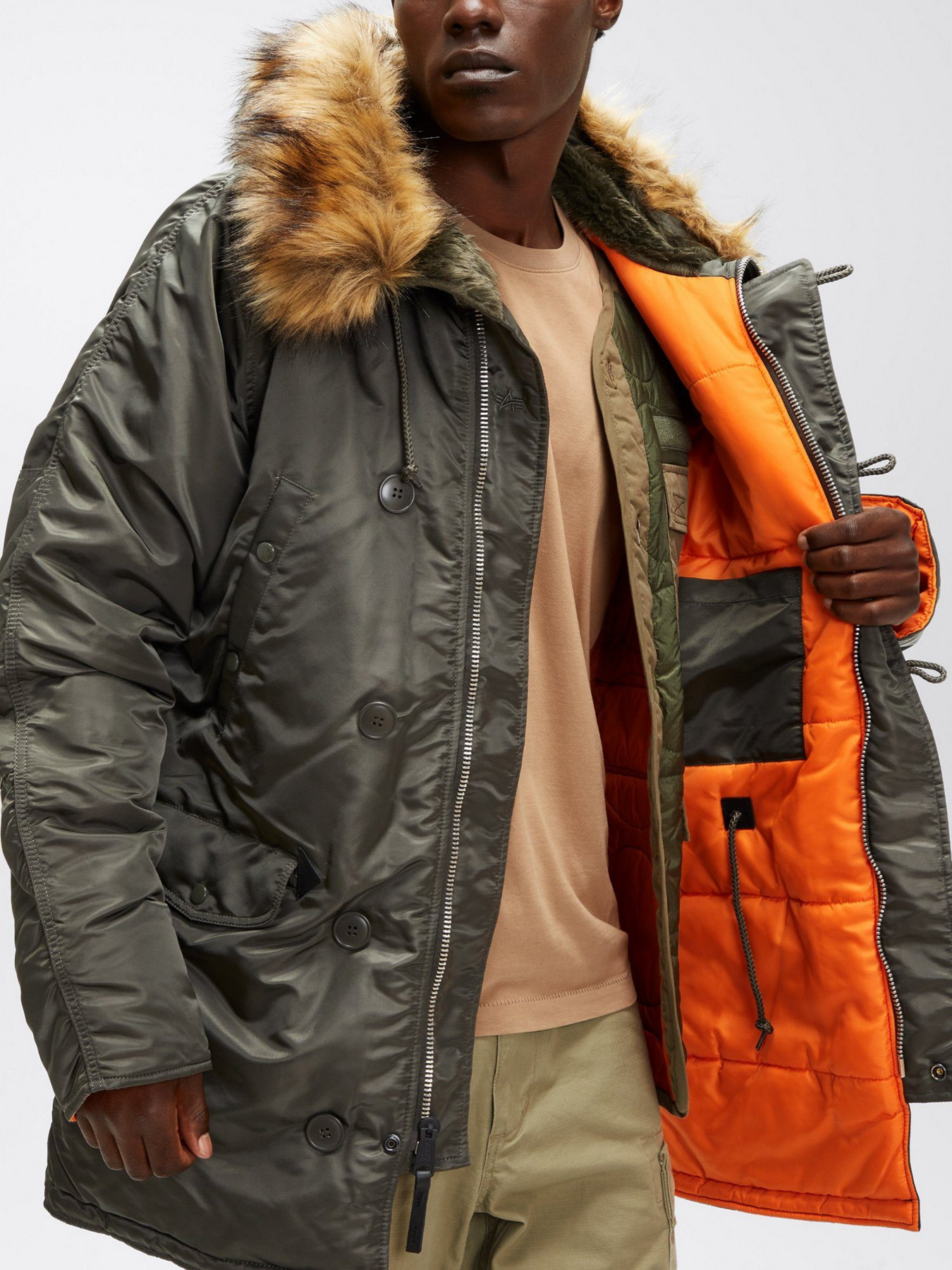 Куртки та дублянки Alpha Industries Slim Fit N-3B модель MJN31210C1_025 Куртки та дублянки Alpha Industries Slim Fit N-3B модель MJN31210C1_025 Фото