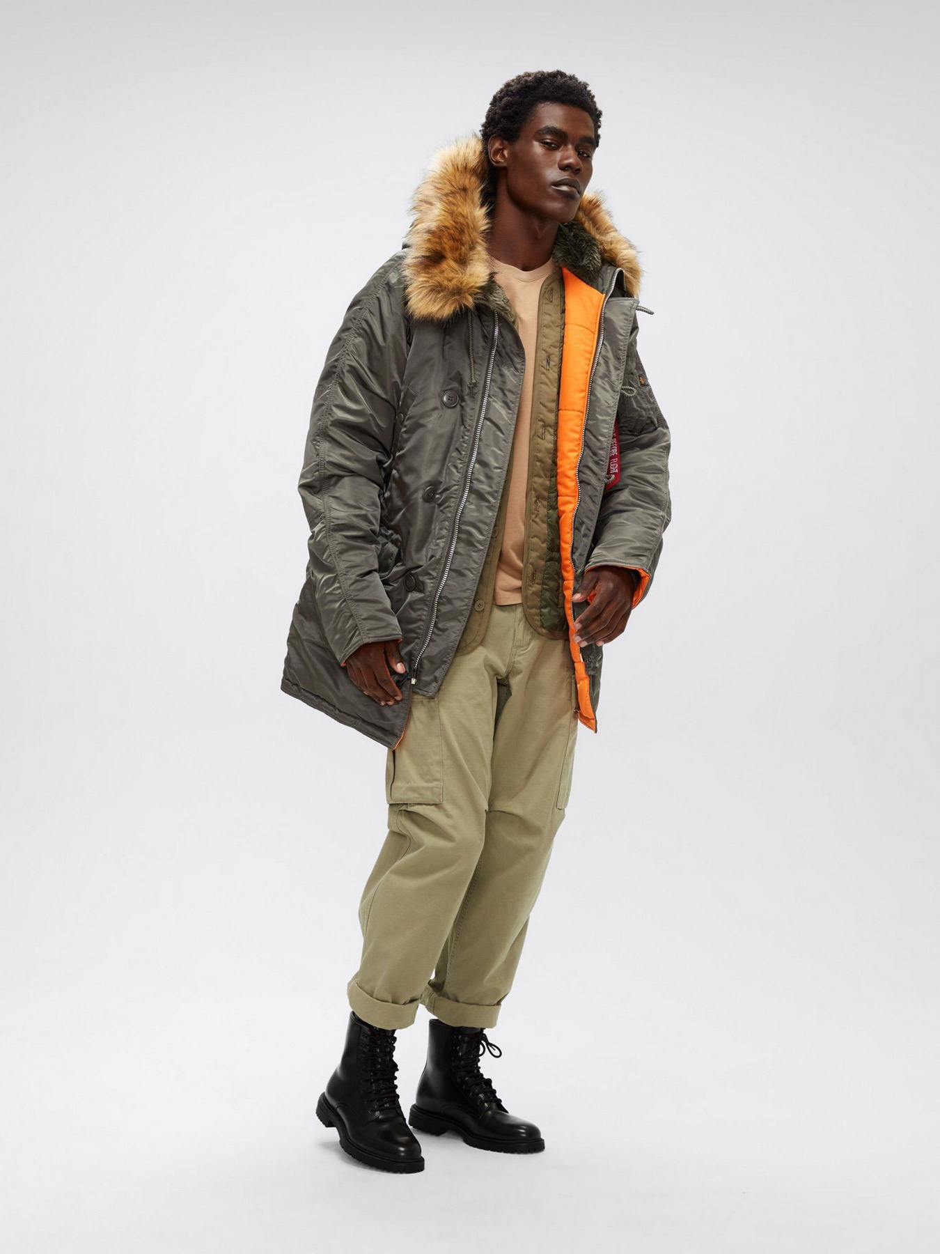 Куртки та дублянки Alpha Industries Slim Fit N-3B модель MJN31210C1_025 Куртки та дублянки Alpha Industries Slim Fit N-3B модель MJN31210C1_025 Фото