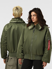 Бомбер Alpha Industries B-15 модель MJB23010C1_310 Фото