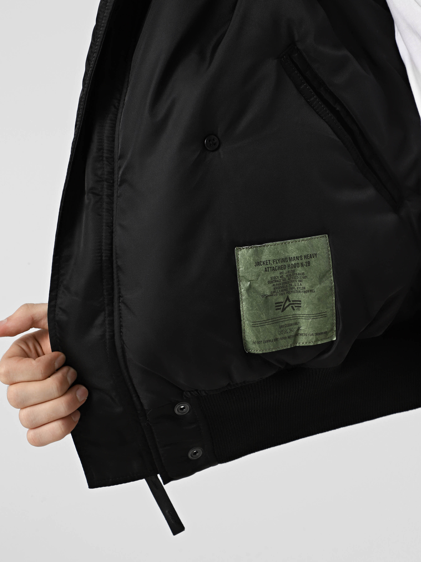 Парка Alpha Industries N-2B SHORT WAIST модель MJN30000C1_001 Фото