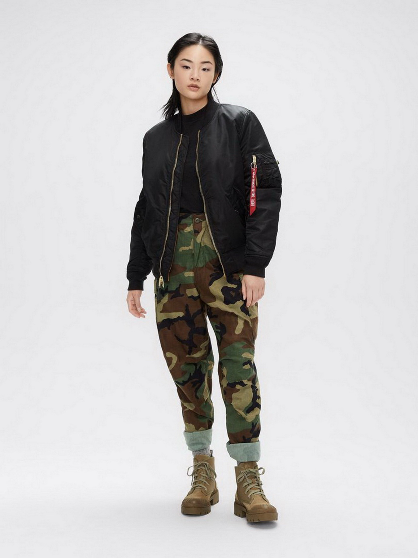 Бомбер Alpha Industries MA-1 модель WJM44500C1_001 Фото