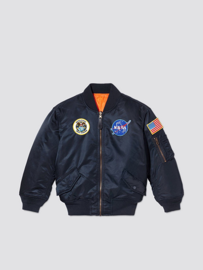 Бомбер Alpha Industries NASA MA-1 модель YJM21093C1_410 — фото 4 - INTERTOP