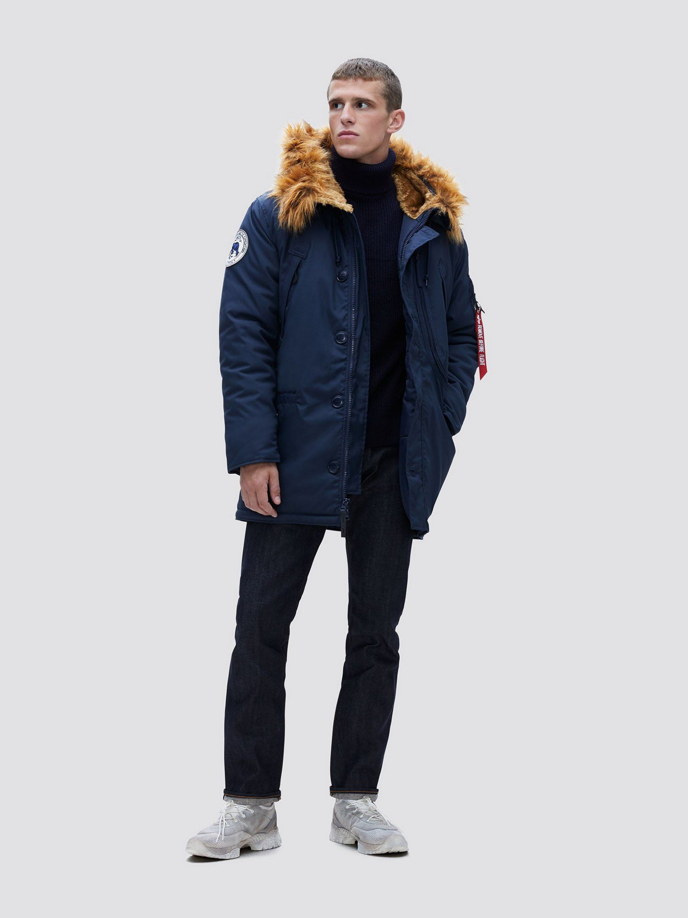 Парка Alpha Industries N-3B ALPINE модель MJN49503C1_410 Фото
