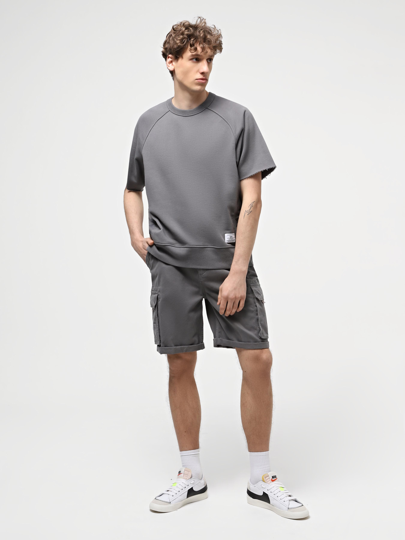 Повсякденні шорти Alpha Industries Crew модель MBC53000C1_056 Фото