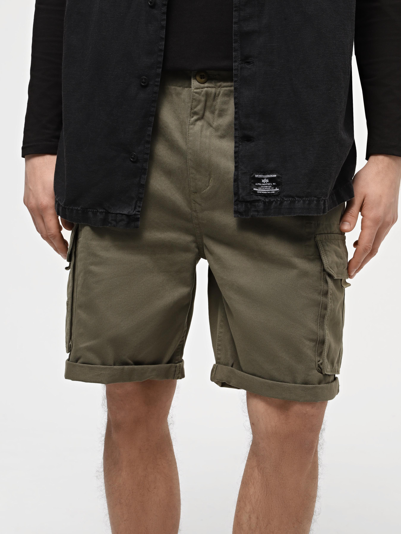 Повседневные шорты Alpha Industries Crew модель MBC53000C1_359 Фото