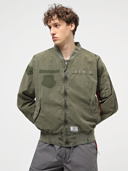Бомбер Alpha Industries L-2b Rip And Repair модель MJL54000CO_359 Фото