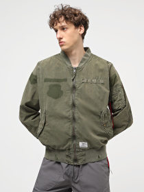 Бомбер Alpha Industries L-2b Rip And Repair модель MJL54000CO_359 Бомбер Alpha Industries L-2b Rip And Repair модель MJL54000CO_359 Фото