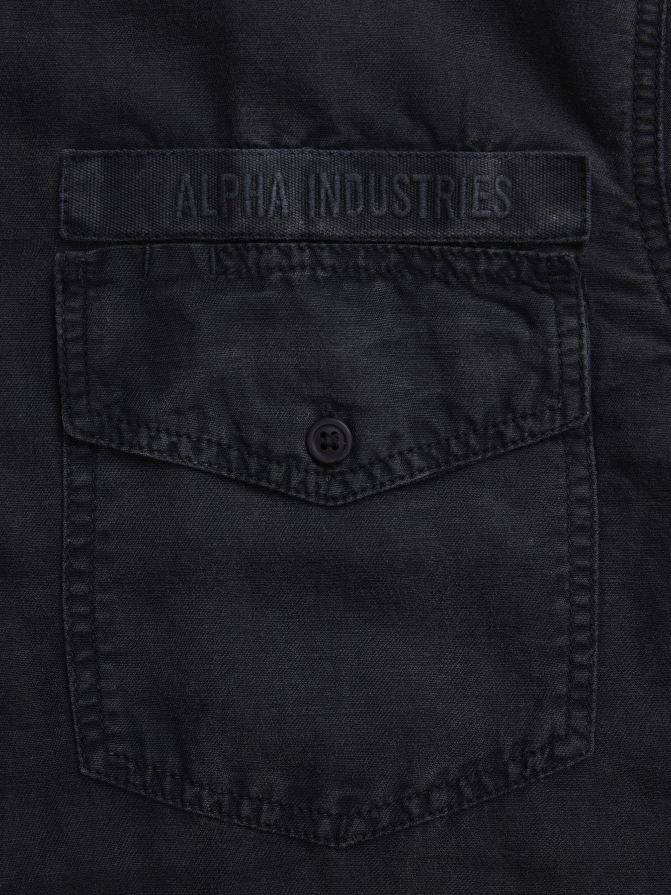 Куртка-рубашка Alpha Industries Washed Fatigue Shirt Jacket модель MJS54000CO_001 Фото