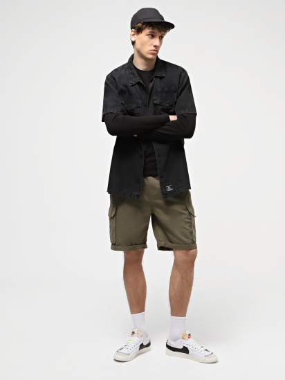 Куртка-сорочка Alpha Industries Washed Fatigue Shirt Jacket модель MJS54000CO_001 — фото - INTERTOP