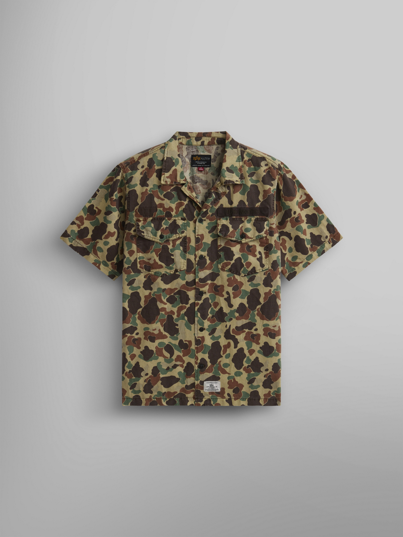 Куртка-сорочка Alpha Industries Washed Fatigue Shirt Jacket модель MJS54000CO_939 Куртка-сорочка Alpha Industries Washed Fatigue Shirt Jacket модель MJS54000CO_939 Фото