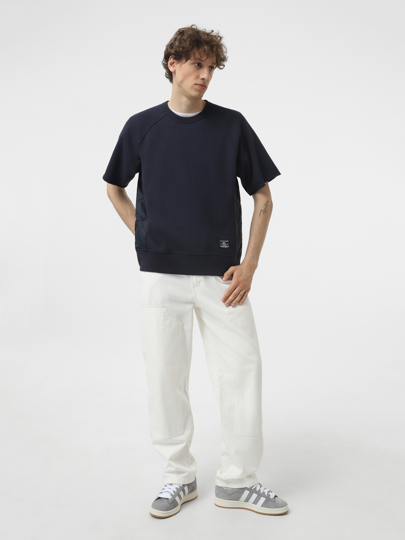 Футболка Alpha Industries Short Sleeve модель MSS54000C1_410 Фото