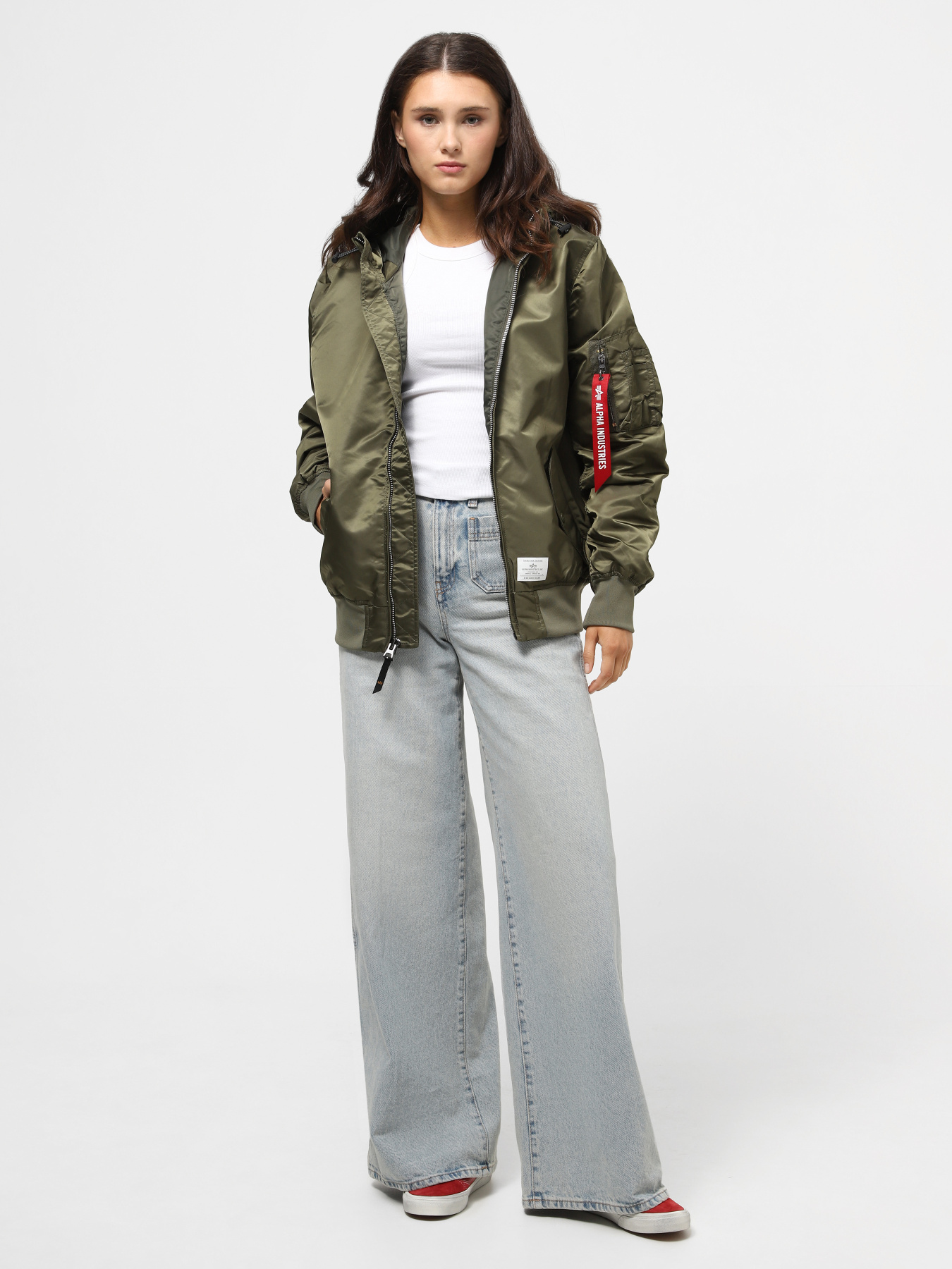 Бомбер Alpha Industries L-2b Hooded Gen II модель UJL52000C1_359 Фото