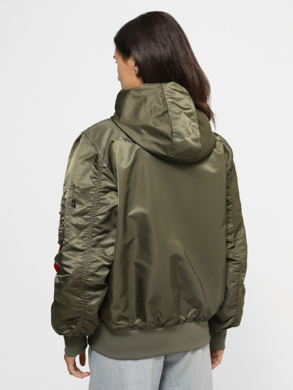 Бомбер Alpha Industries L-2b Hooded Gen II модель UJL52000C1_359 — фото 5 - INTERTOP