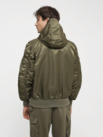 Бомбер Alpha Industries L-2b Hooded Gen II модель UJL52000C1_359 Бомбер Alpha Industries L-2b Hooded Gen II модель UJL52000C1_359 Фото