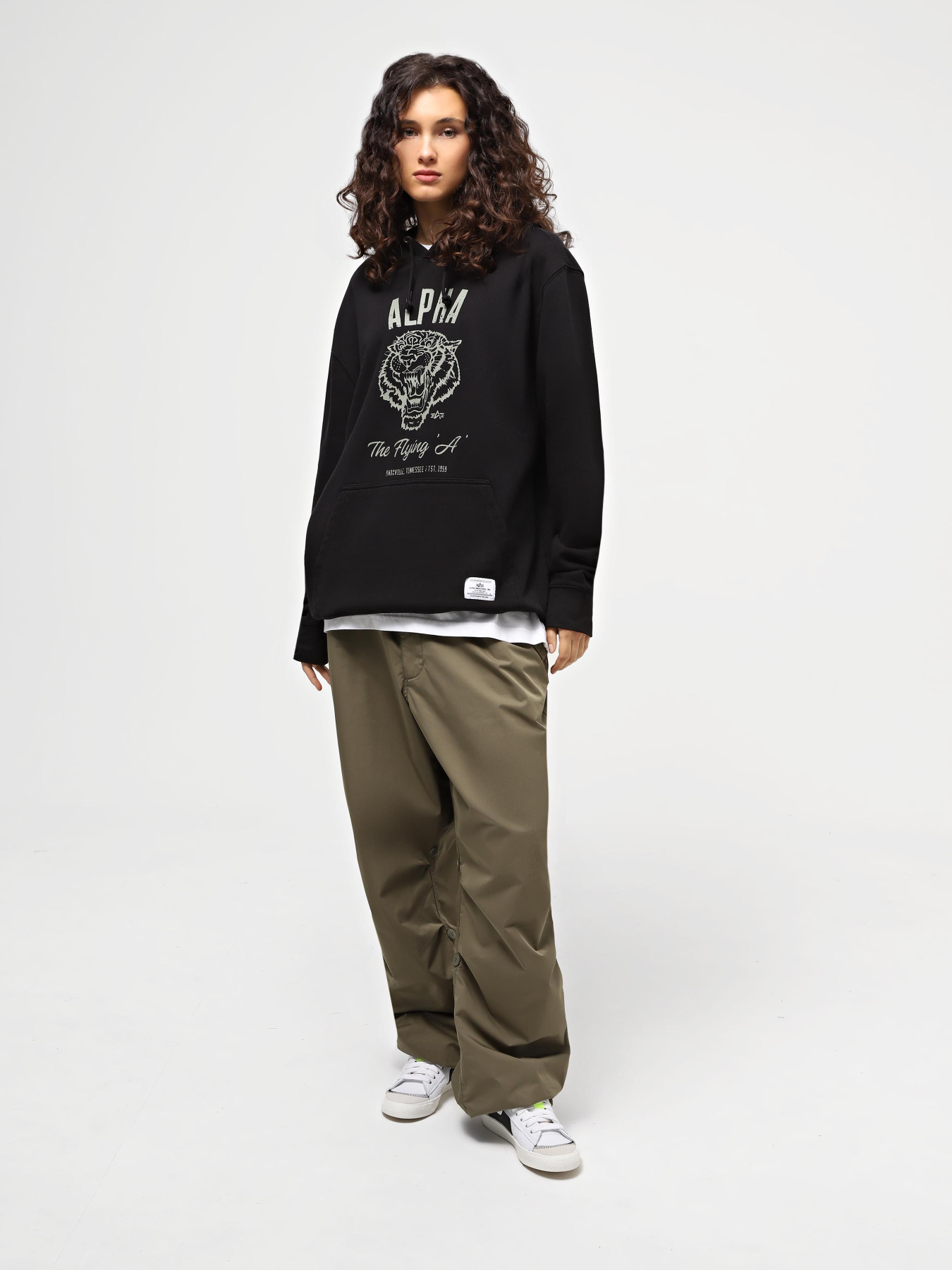 Худи Alpha Industries Alpha Tiger Hoodie модель USA54000PK_001 Фото