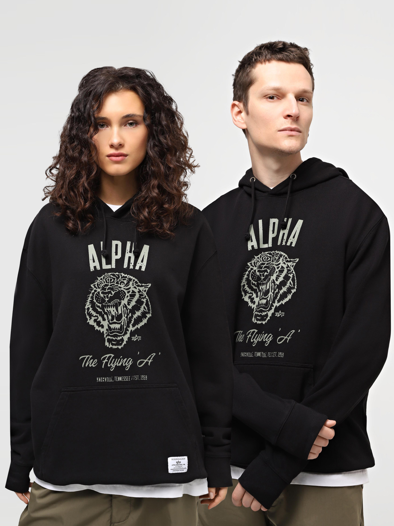 Худи Alpha Industries Alpha Tiger Hoodie модель USA54000PK_001 Фото