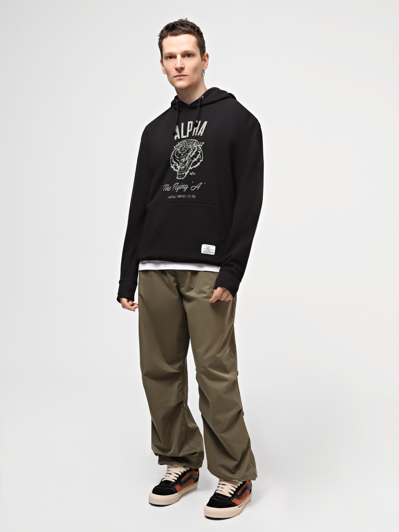 Худи Alpha Industries Alpha Tiger Hoodie модель USA54000PK_001 Фото