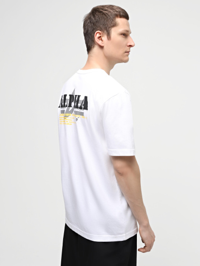 Футболка Alpha Industries Alpha Stencil Tee модель UTA54002PK_100 — фото - INTERTOP