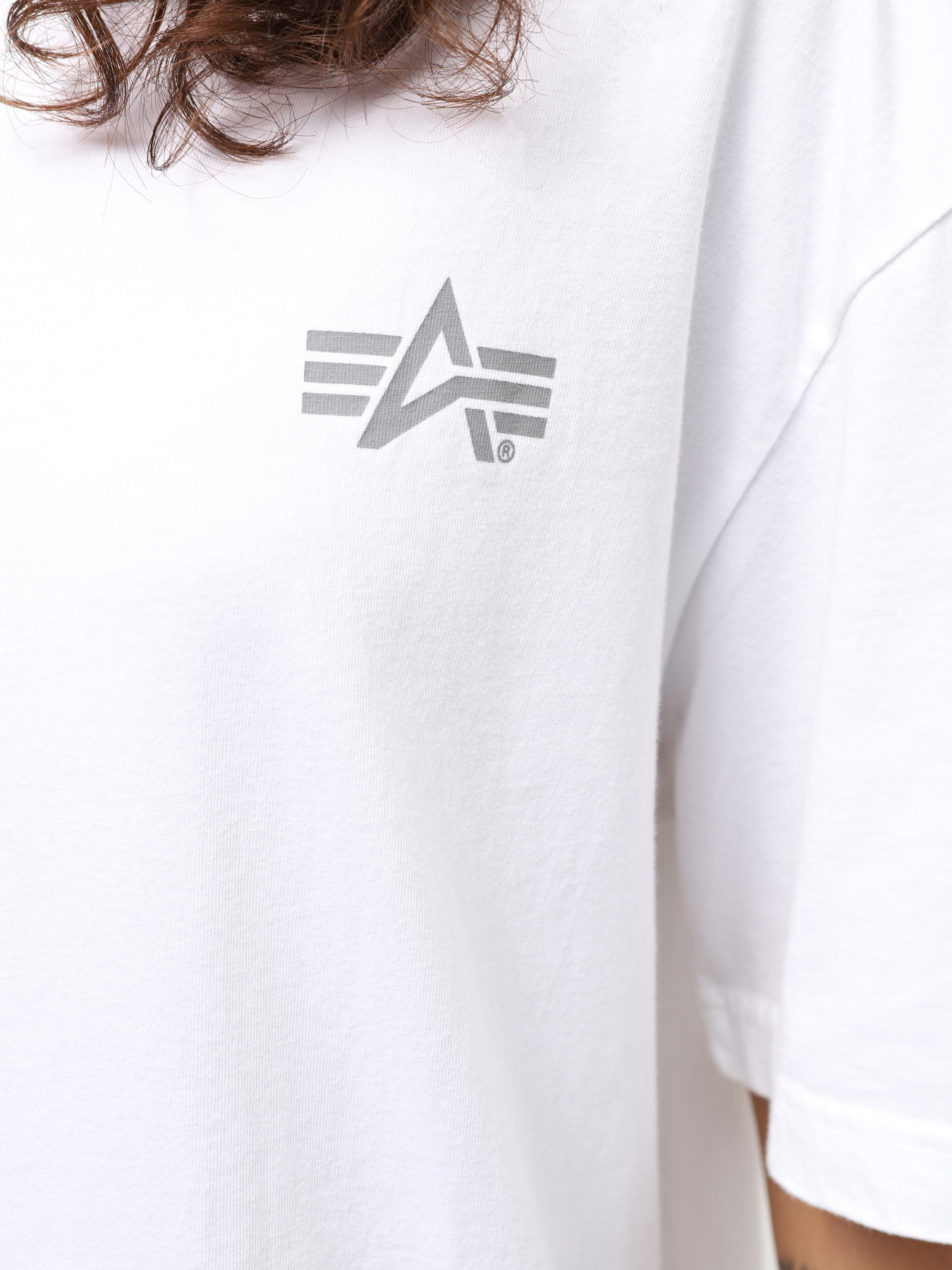 Футболка Alpha Industries Alpha Stencil Tee модель UTA54002PK_100 Футболка Alpha Industries Alpha Stencil Tee модель UTA54002PK_100 Фото