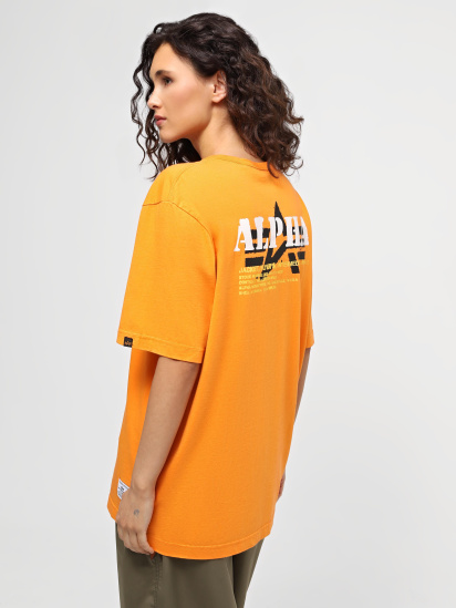 Футболка Alpha Industries Alpha Stencil Tee модель UTA54002PK_819 — фото 3 - INTERTOP