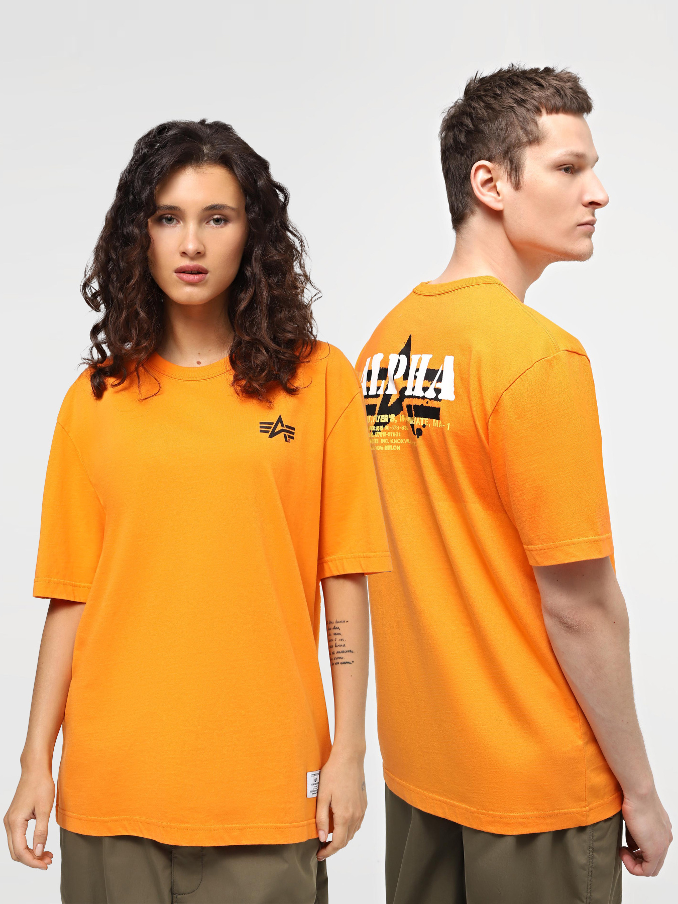 Футболка Alpha Industries Alpha Stencil Tee модель UTA54002PK_819 Фото