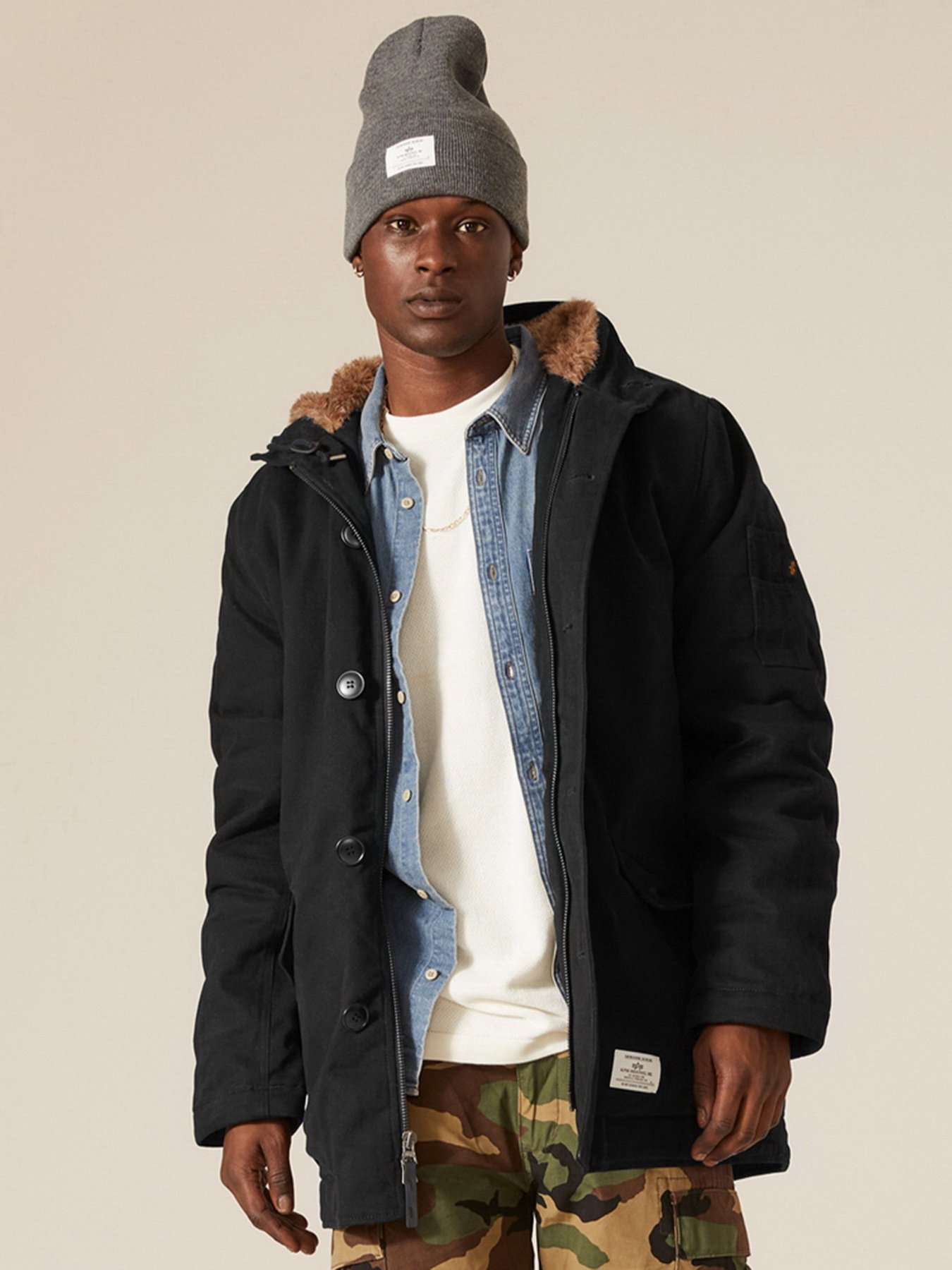 Парка Alpha Industries N-2 DECK MOD модель MJN51501C1_001 Фото