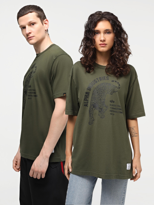 Футболка Alpha Industries Alpha Jaguar Tee модель UTA54004PK_303 Фото