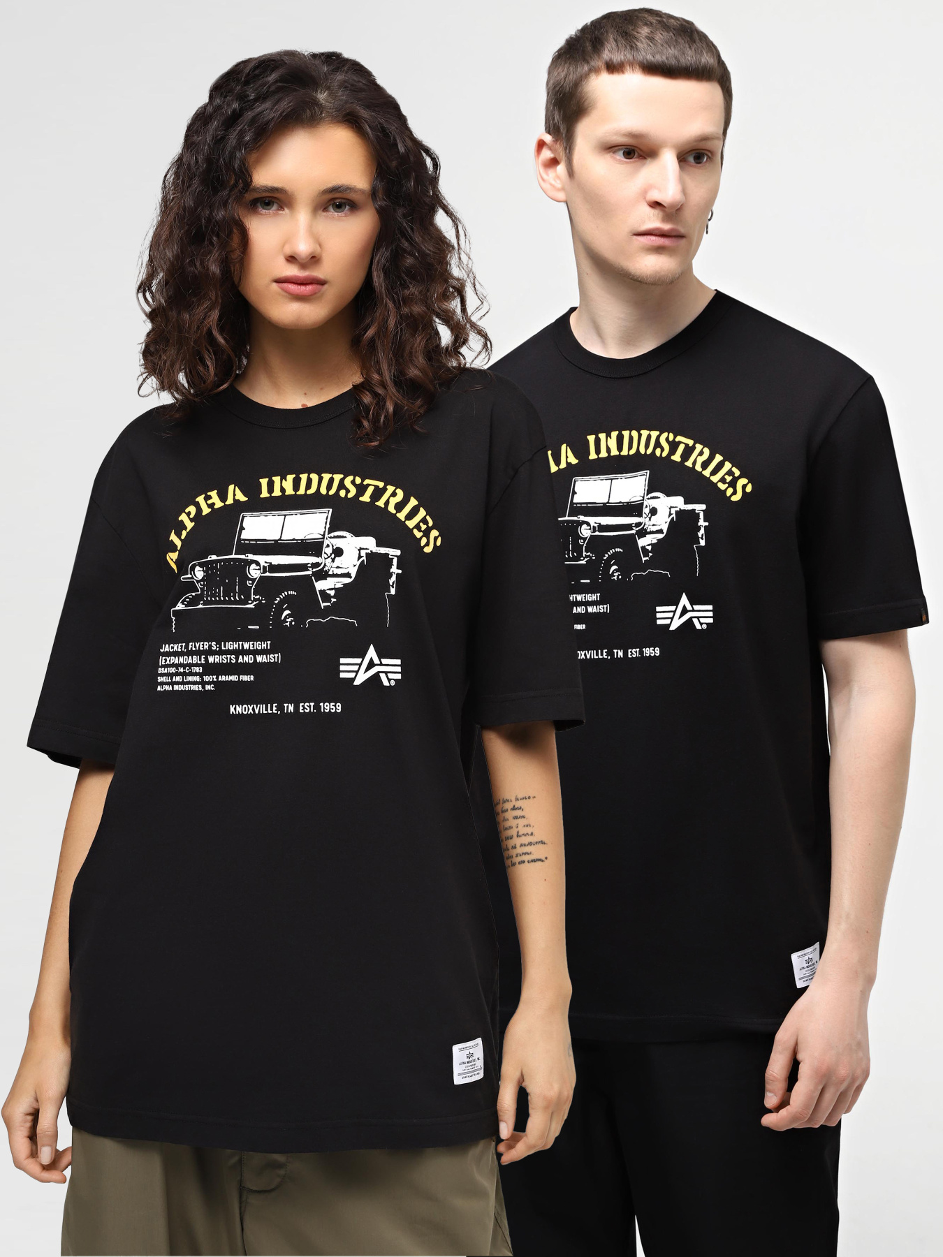 Футболка Alpha Industries Alpha Jeep Tee модель UTA54005PK_001 Фото