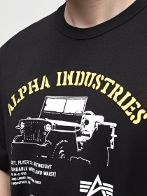 Футболка Alpha Industries Alpha Jeep Tee модель UTA54005PK_001 Фото