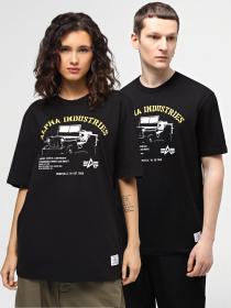 Футболка Alpha Industries Alpha Jeep Tee модель UTA54005PK_001 Фото