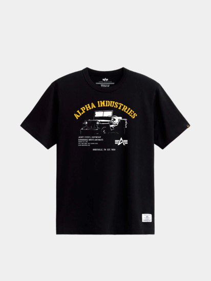 Футболка Alpha Industries Alpha Jeep Tee модель UTA54005PK_001 — фото 5 - INTERTOP