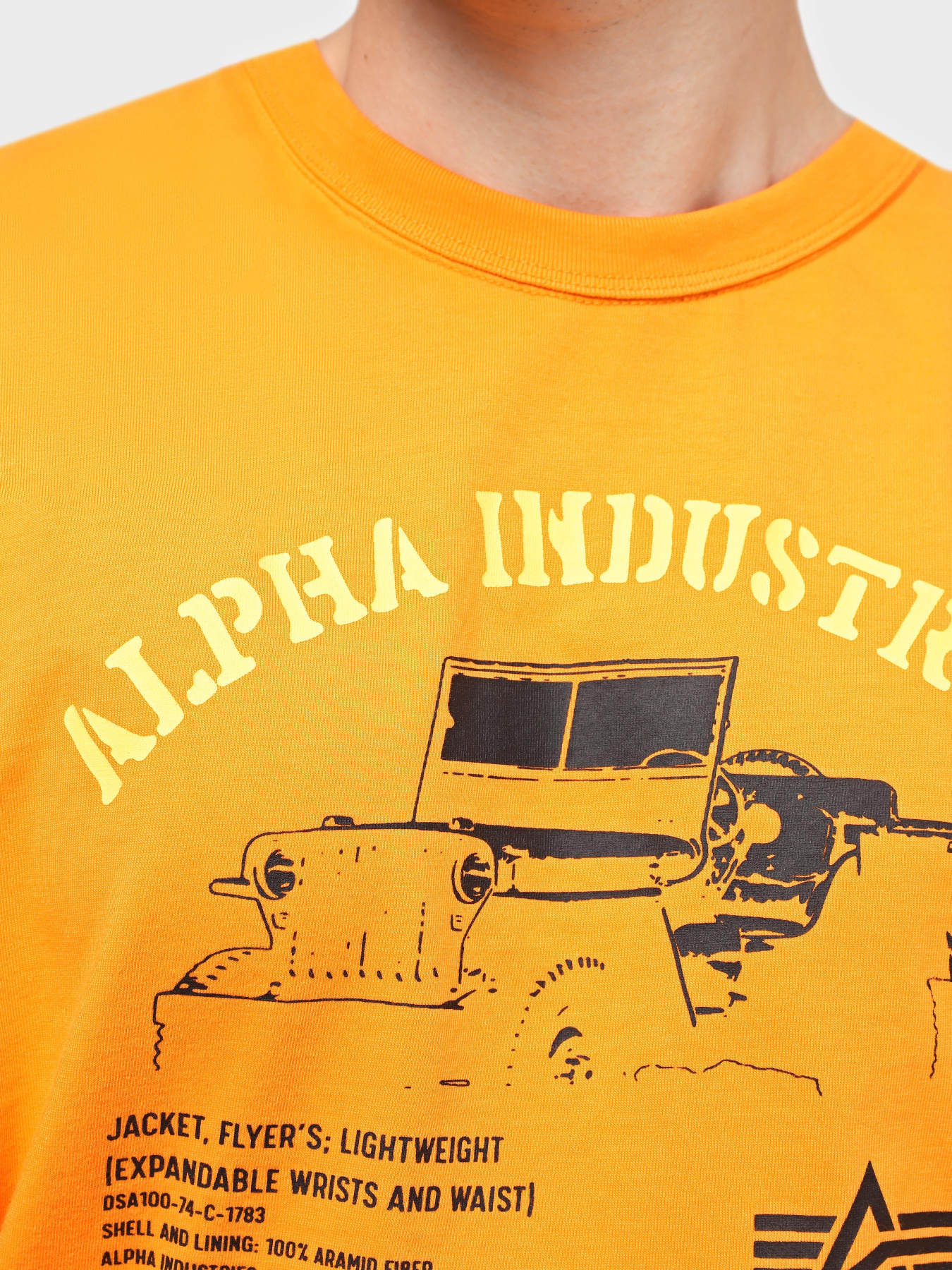 Футболка Alpha Industries Alpha Jeep Tee модель UTA54005PK_819 Фото