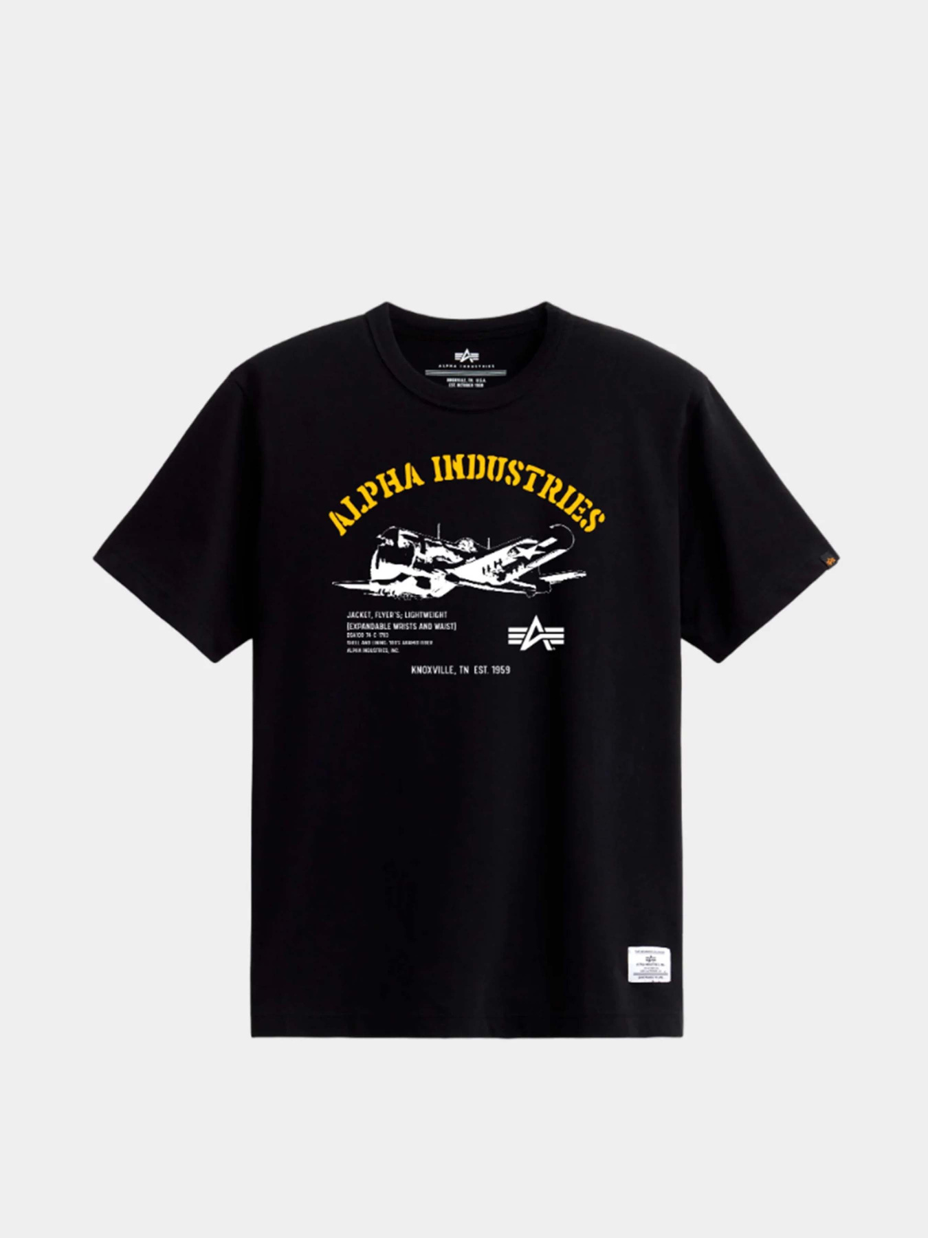 Футболка Alpha Industries Alpha Plane Tee модель UTA54006PK_001 Фото