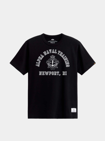 Футболка Alpha Industries Alpha Naval Base Newport Tee модель UTA54011PK_001 — фото 5 - INTERTOP