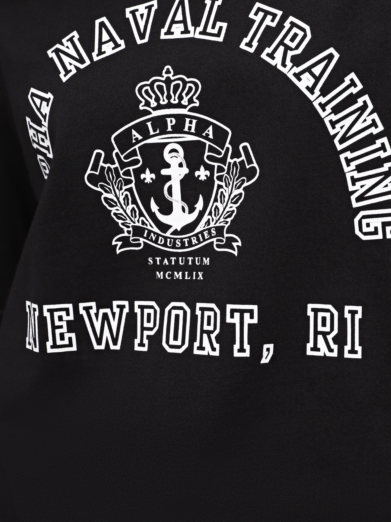 Футболка Alpha Industries Alpha Naval Base Newport Tee модель UTA54011PK_001 Футболка Alpha Industries Alpha Naval Base Newport Tee модель UTA54011PK_001 Фото