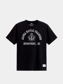 Футболка Alpha Industries Alpha Naval Base Newport Tee модель UTA54011PK_001 Футболка Alpha Industries Alpha Naval Base Newport Tee модель UTA54011PK_001 Фото