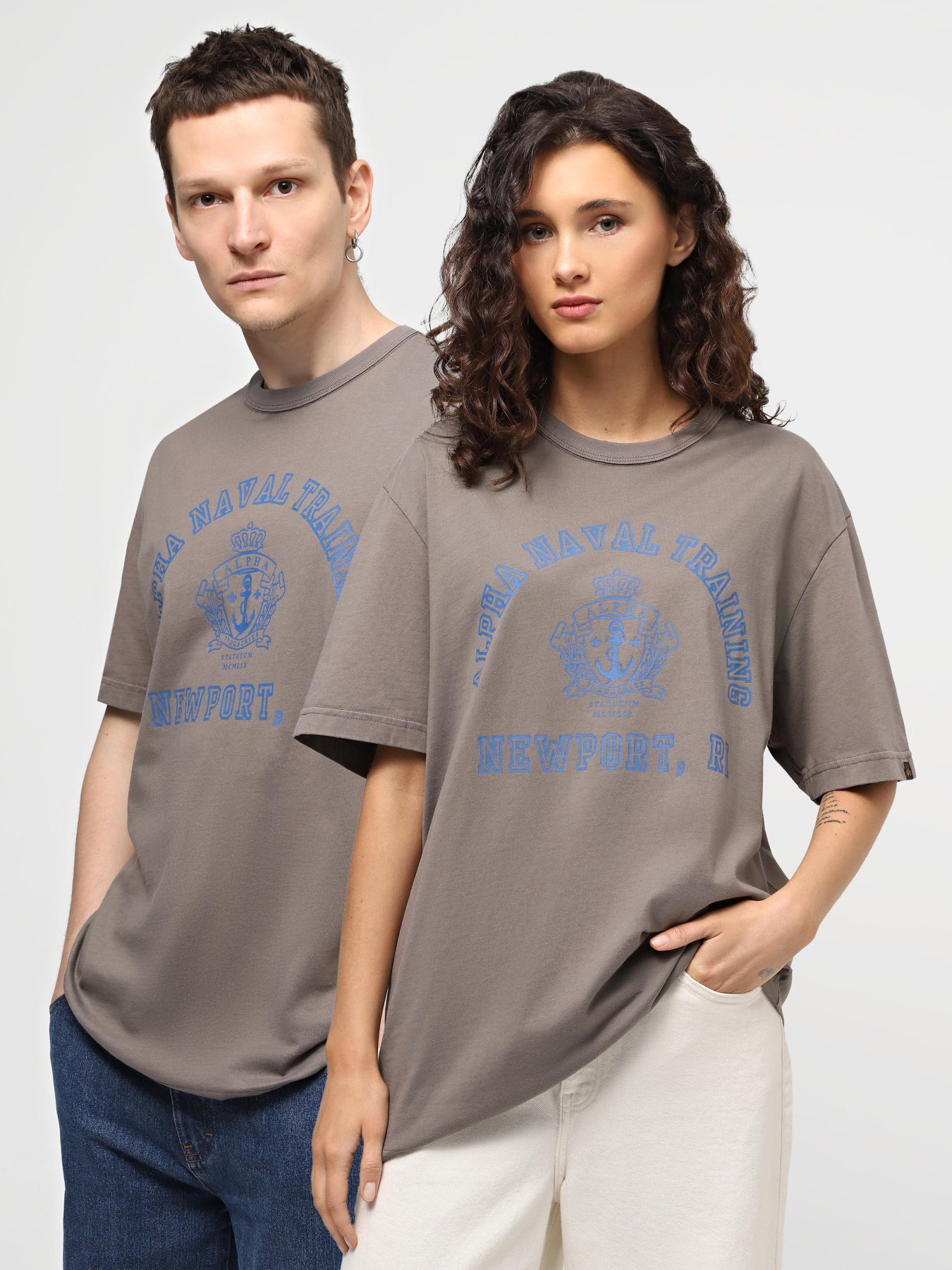 Футболка Alpha Industries Alpha Naval Base Newport Tee модель UTA54011PK_056 Фото